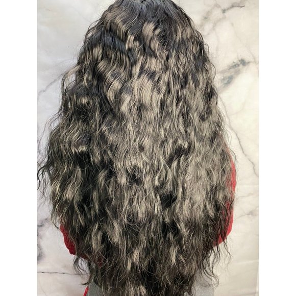 Deep Wave Curly Lace Front Wig - Picture 4 of 6